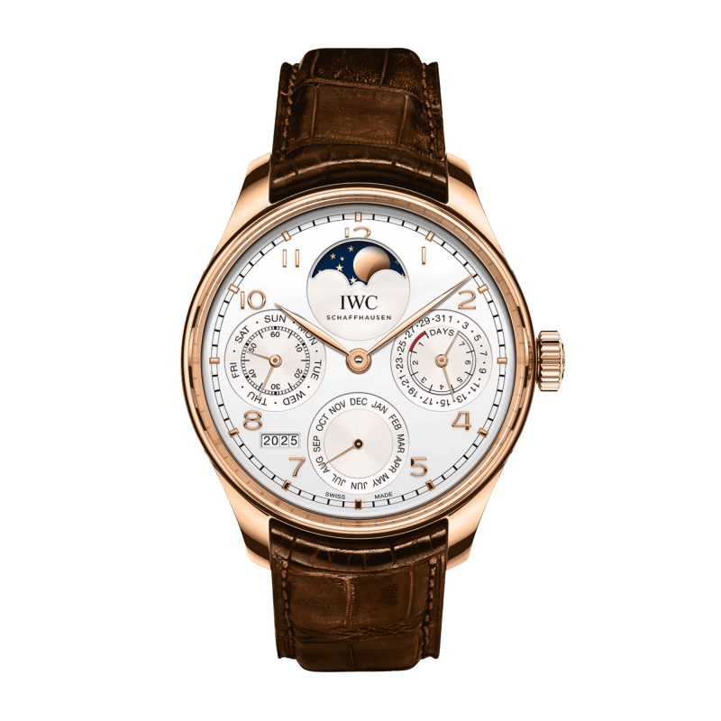 Photo of Portugieser Perpetual Calendar Rose Gold White Dial 44mm