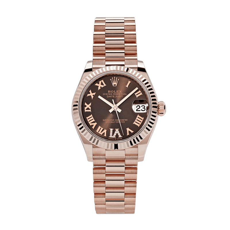 Photo of Datejust Rose Gold Brown Dial 31mm