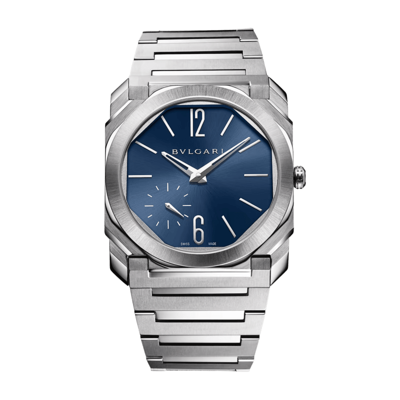 Photo of Octo Finissimo Steel Blue Dial 40mm