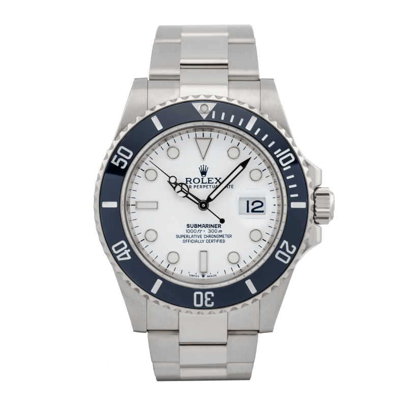 Photo of Artisans De Genève Submariner White Gold White Dial 41mm