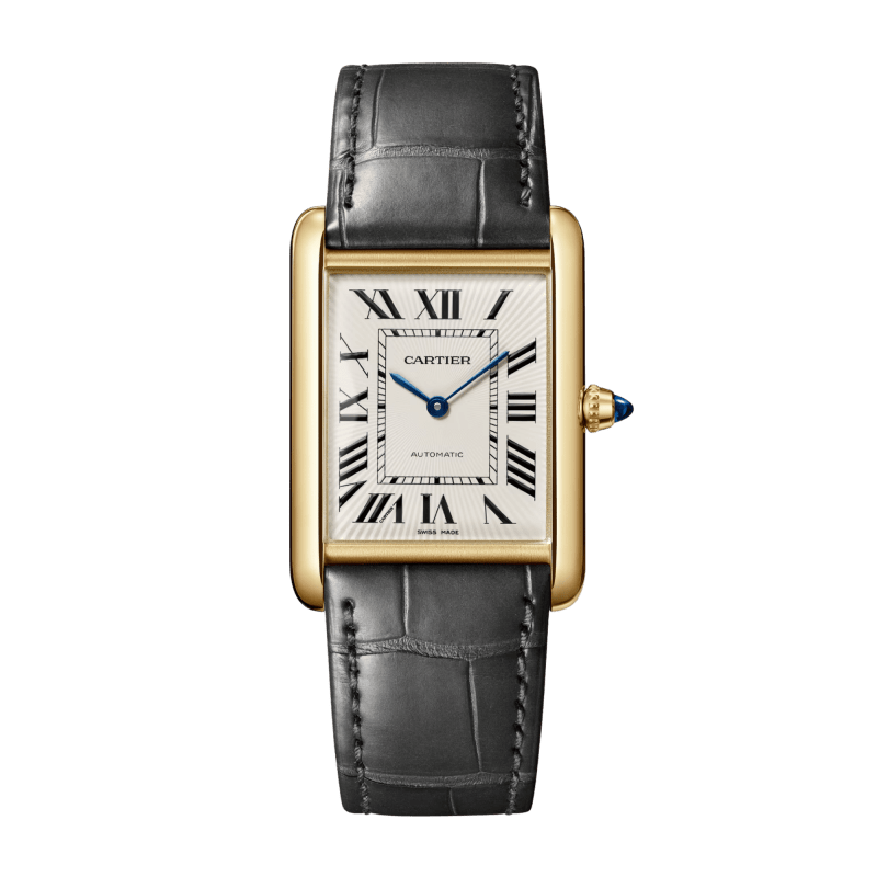 Photo of Tank Louis Yellow Gold Silver Dial 27mm