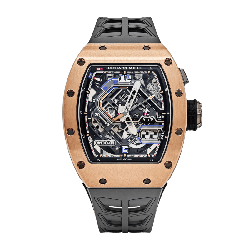 Photo of RM30-01 Declutchable Rotor Rose Gold