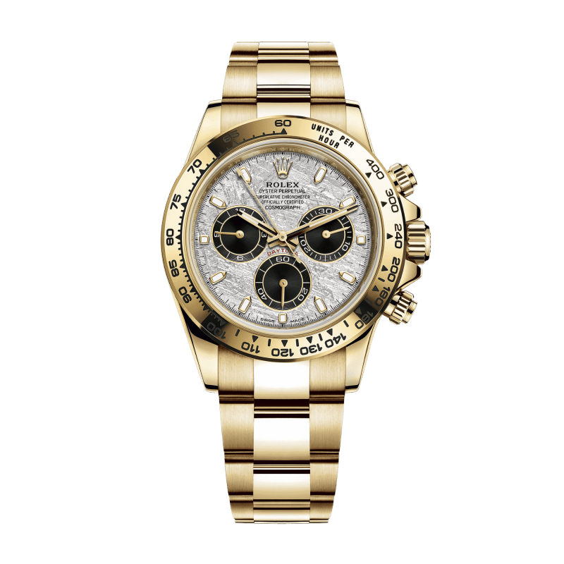 Photo of Daytona Yellow Gold Meteorite Dial 40mm