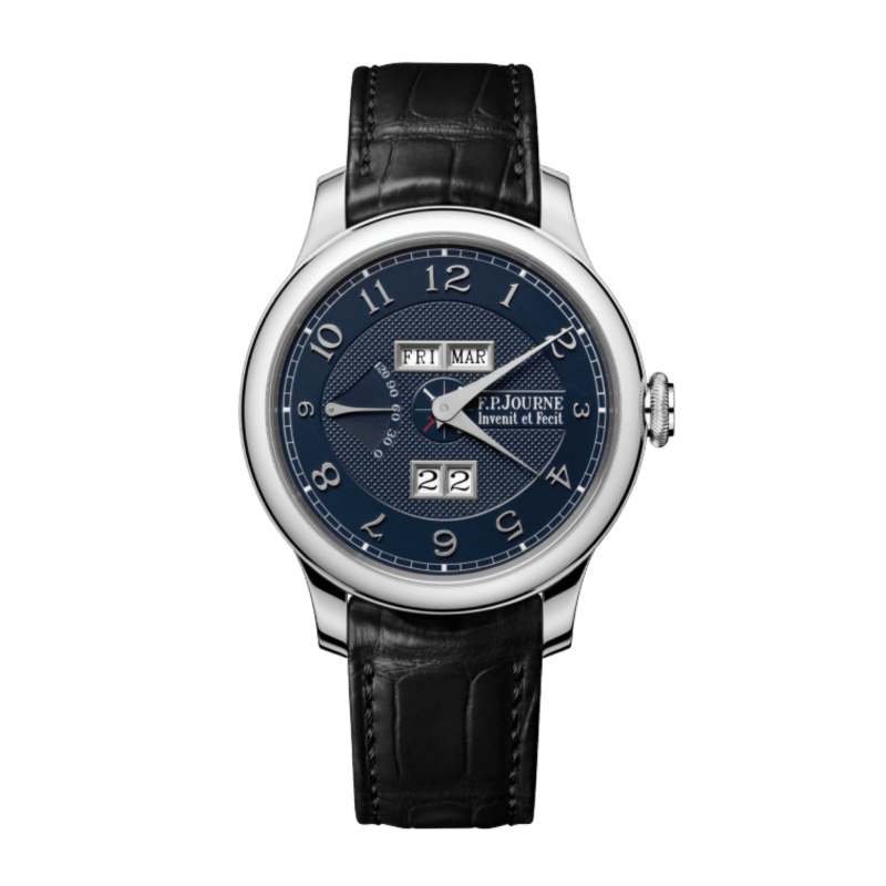 Photo of Quantième Perpétuel Platinum Blue Dial 40mm