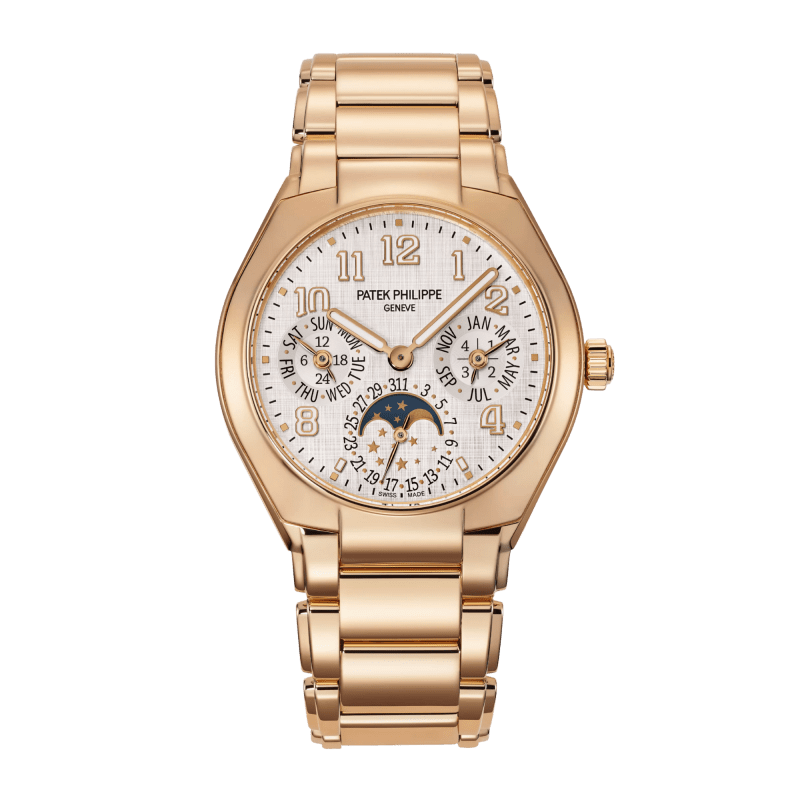 Photo of Twenty~4 Perpetual Calendar Rose Gold Silver Dial 36mm