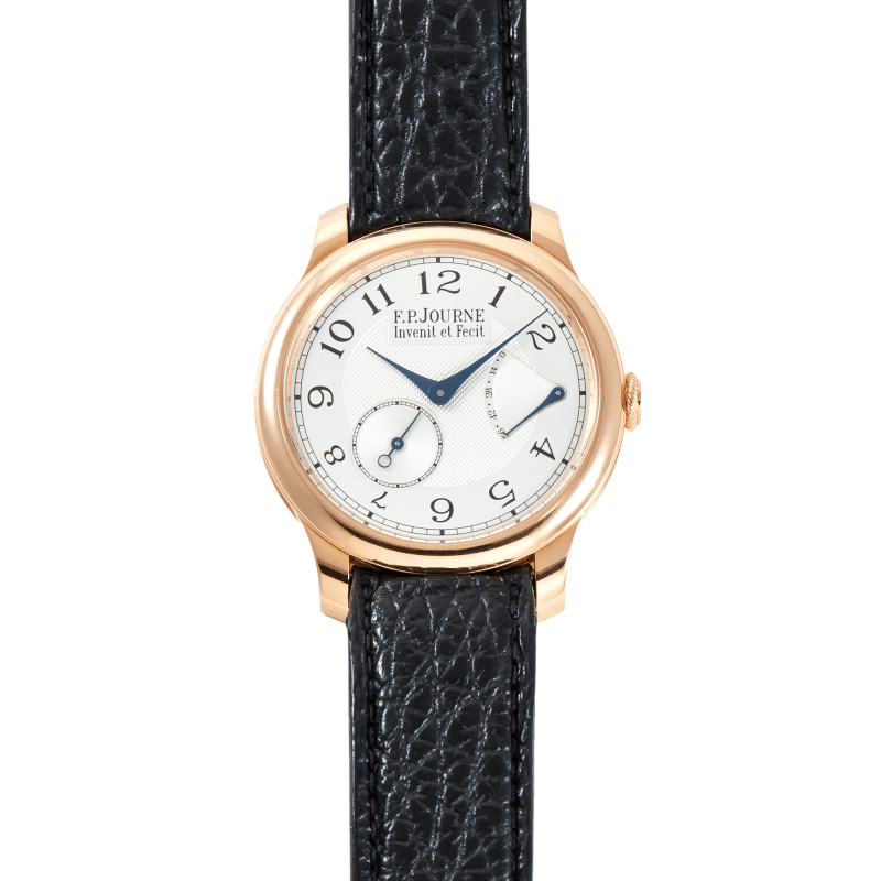 Photo of Chronomètre Souverain Rose Gold White Dial 40mm