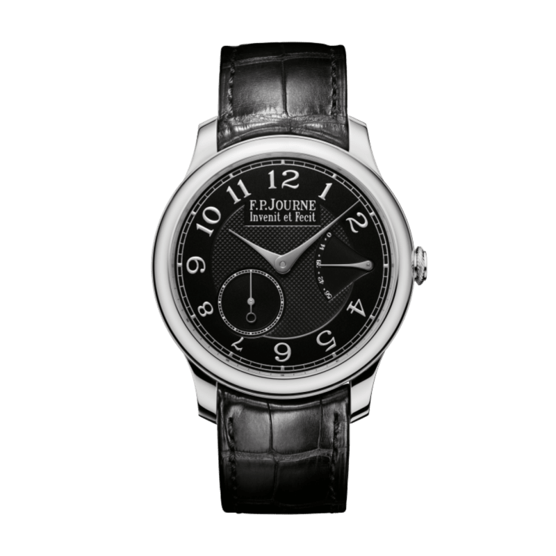 Photo of Chronomètre Souverain "Black Label" Platinum Black Dial 40mm