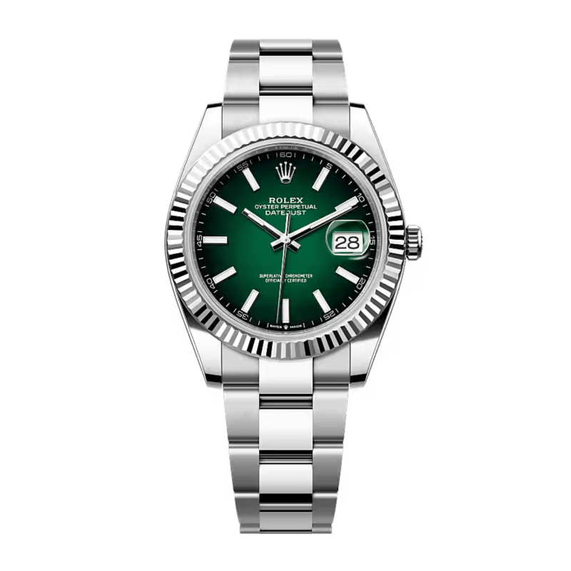 Photo of Datejust Steel Green Ombré Dial 41mm