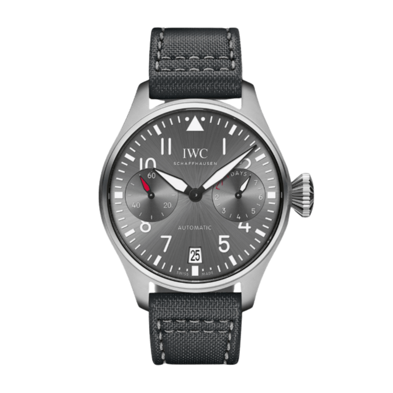 Photo of Big Pilot's "Patrouille Suisse" Steel Grey Dial 46mm
