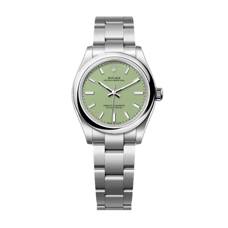 Photo of Oyster Perpetual Steel Pistachio Dial 31mm
