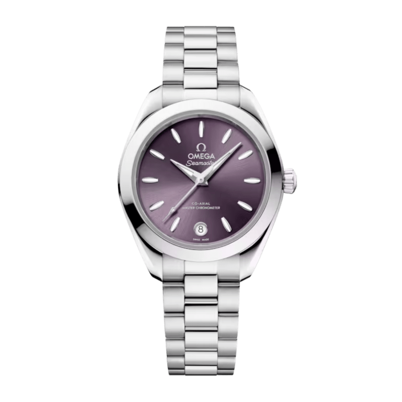 Photo of Aqua Terra Steel Lavender Dial 30mm