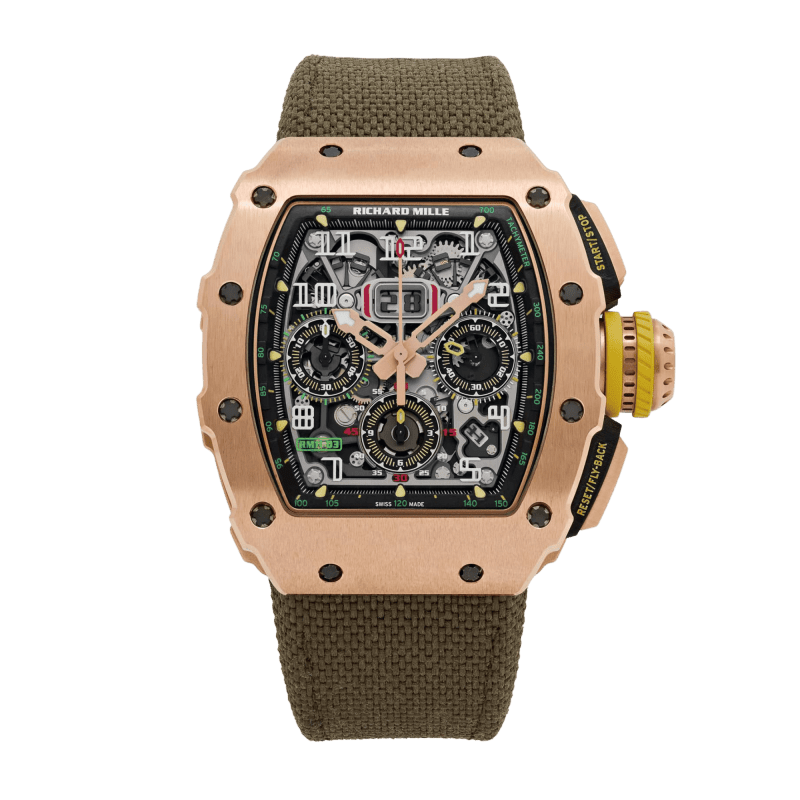 Photo of RM11-03 Full Rose Gold Chronograph