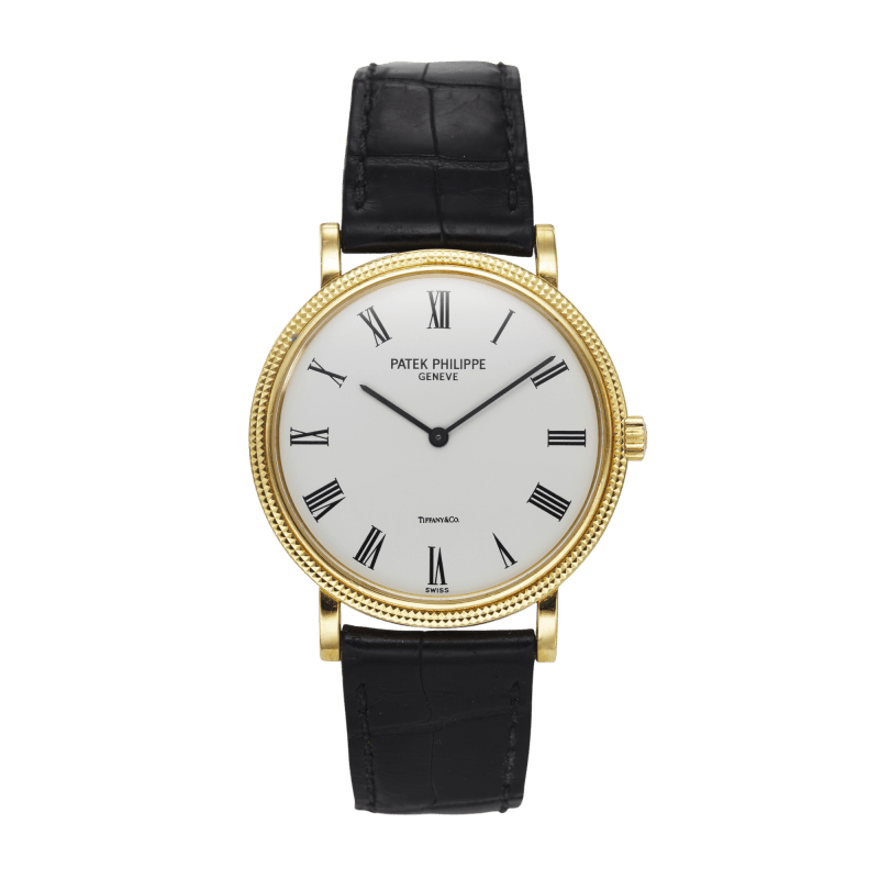Photo of Calatrava Yellow Gold White Dial 35mm
