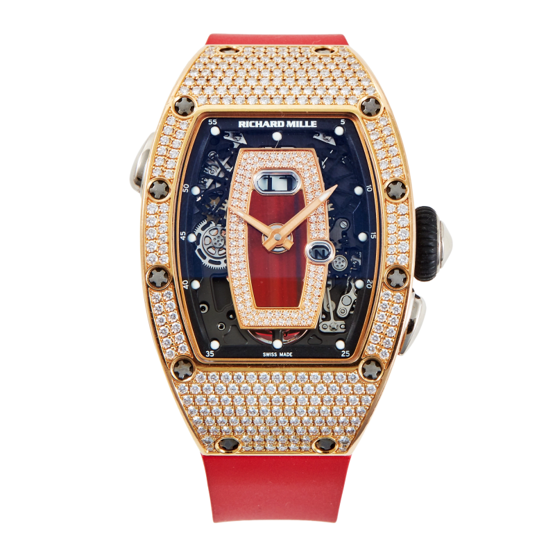 Photo of RM037 RG Full Diamonds Red Lips