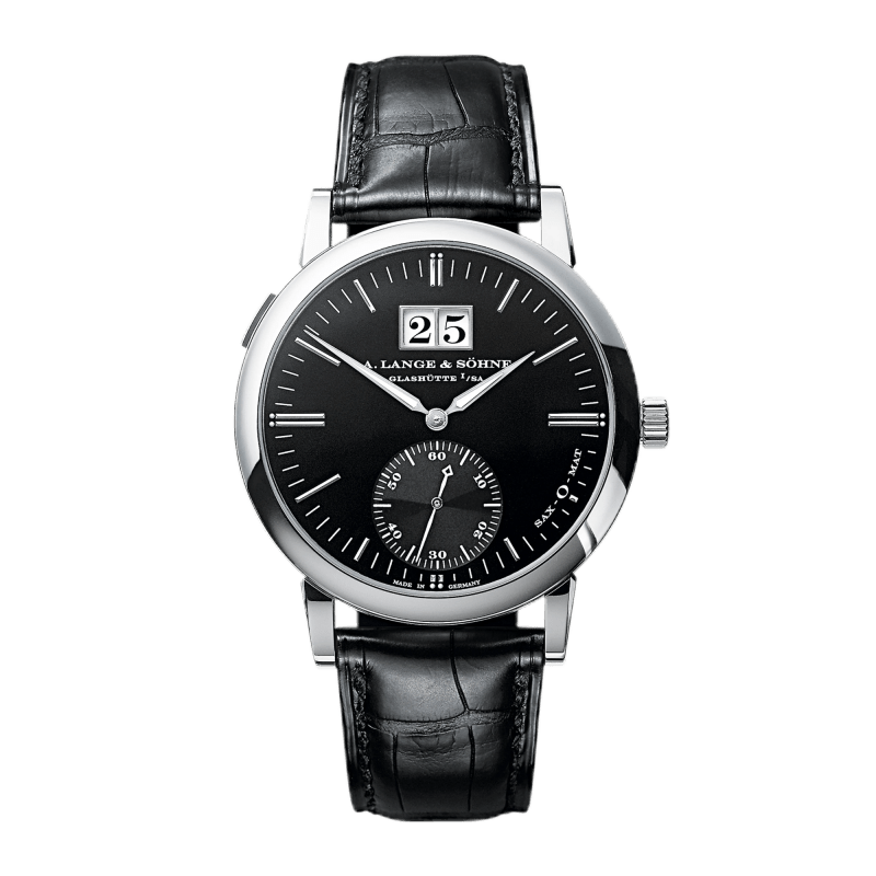 Photo of Langmatik White Gold Black Dial 37mm