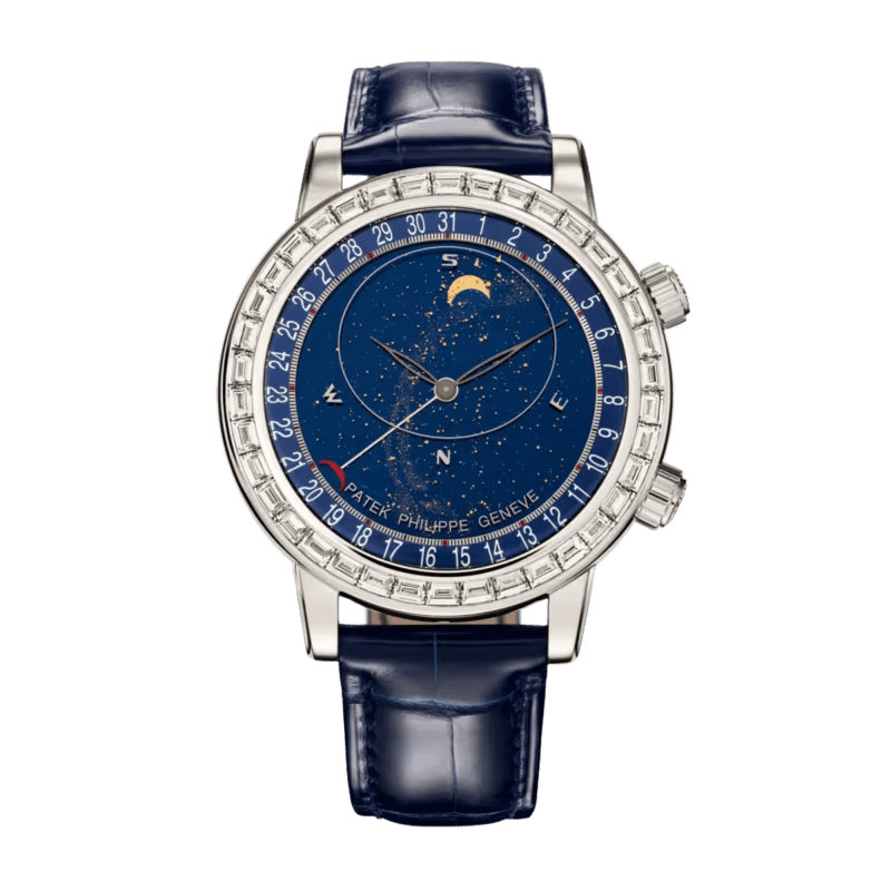 Photo of Celestial Platinum Diamond Blue Dial 44mm