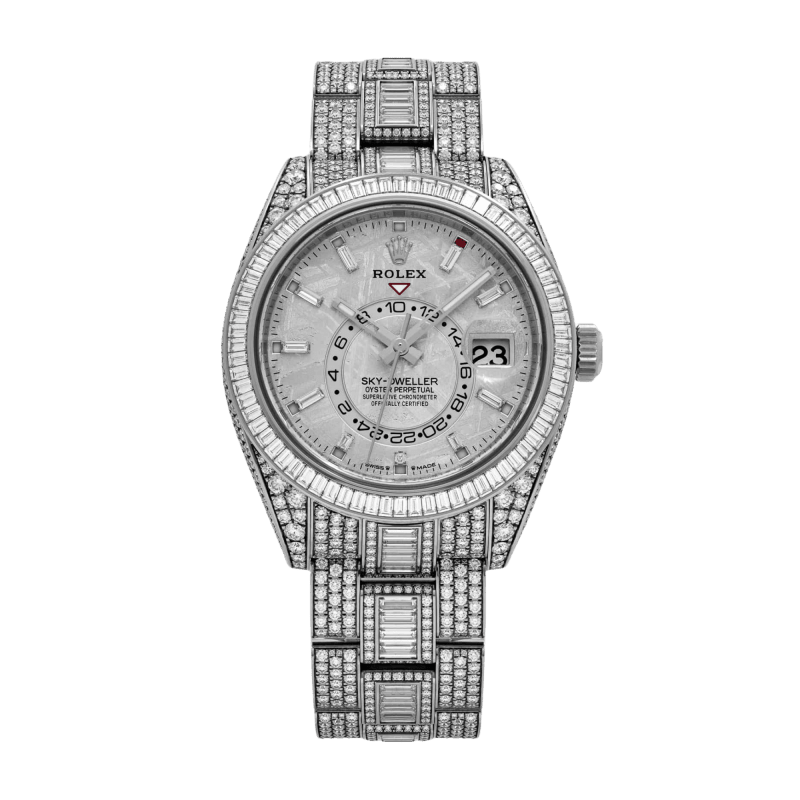 Rolex Sky-Dweller White Gold Diamond Meteorite Dial 42mm 336259TBR