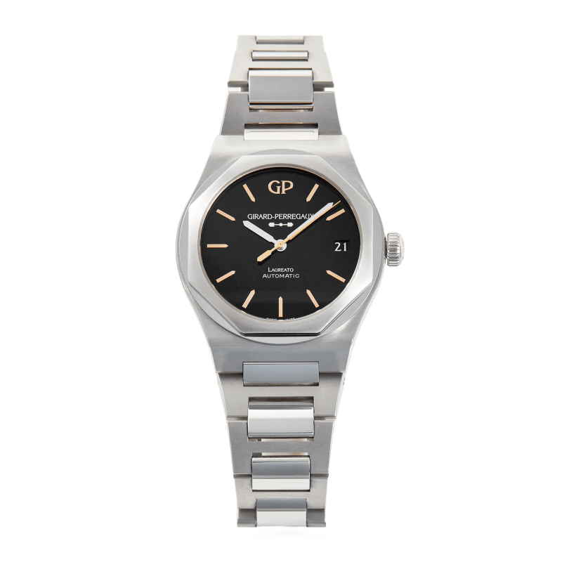 Photo of Laureato "Infinity Edition" Steel Black Dial 42mm