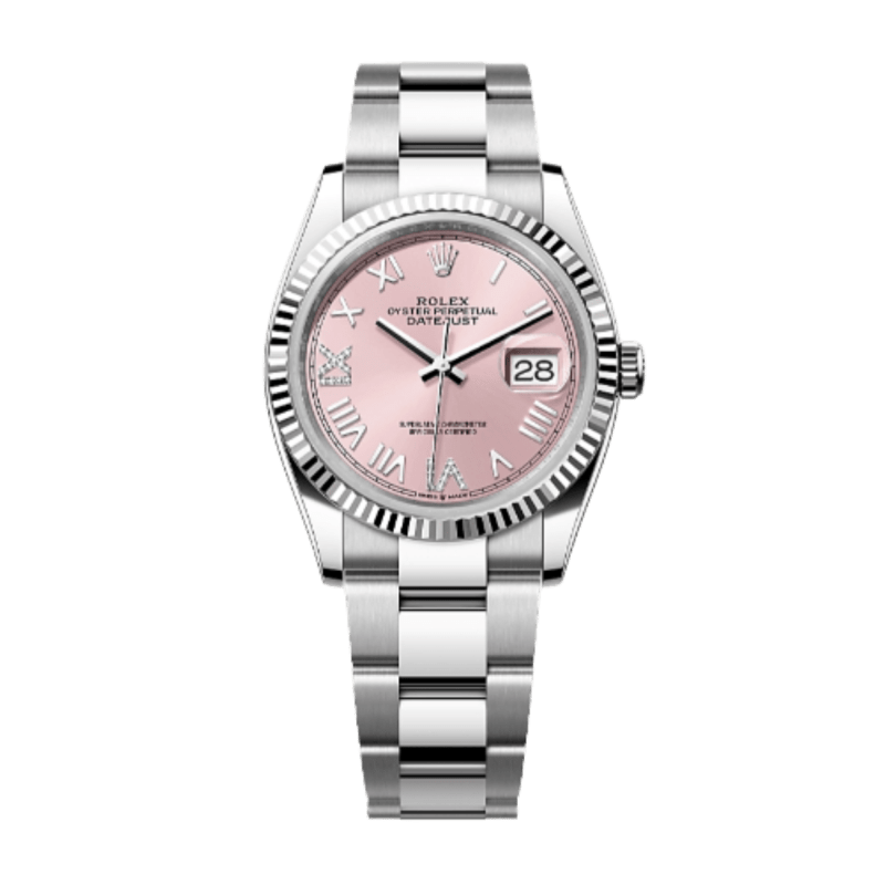 Photo of Datejust Steel Pink Dial 36mm