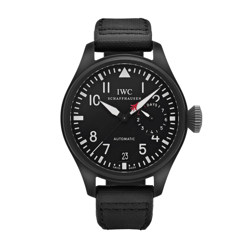 Photo of Big Pilot "Top Gun" Ceramic Black Dial 48mm