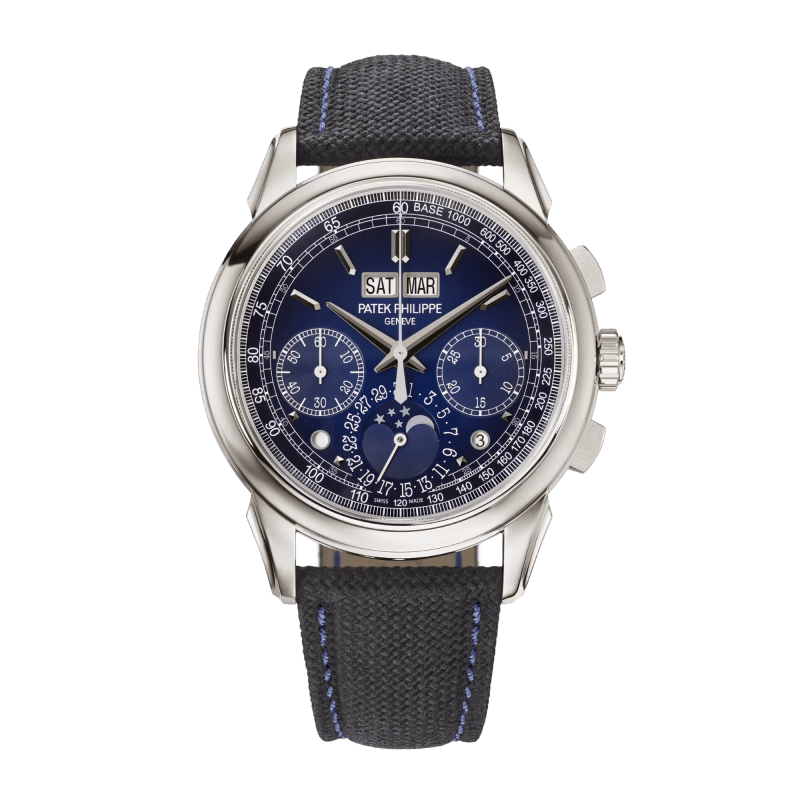 Photo of Perpetual Calendar Chronograph Platinum Blue Dial 41mm
