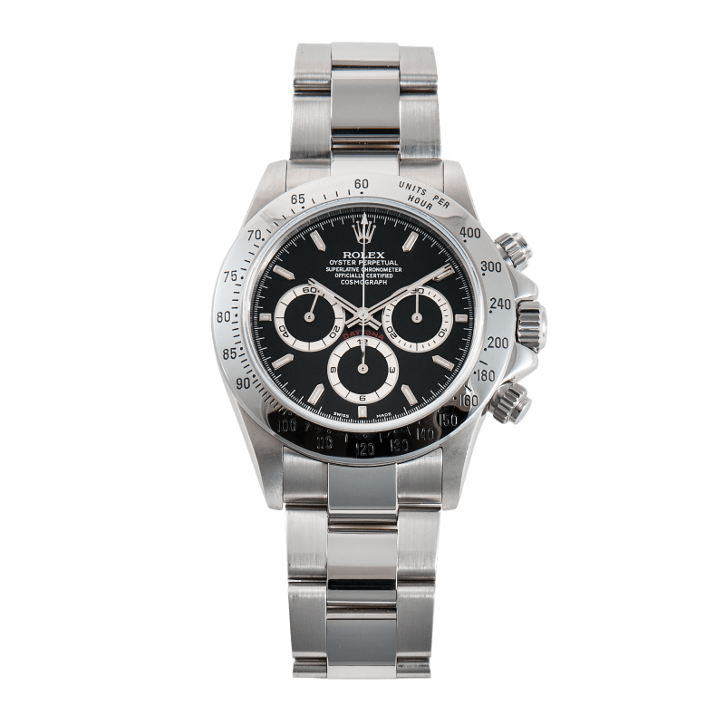 Photo of Vintage Daytona "Zenith" Steel Black Dial 40mm