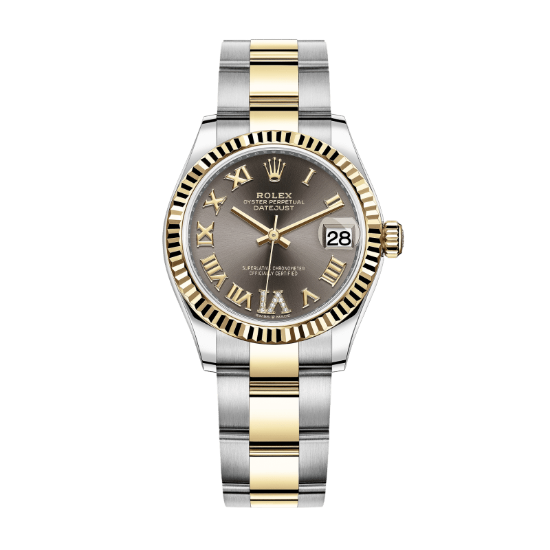 Photo of Datejust Yellow Gold & Steel Grey Dial 31mm