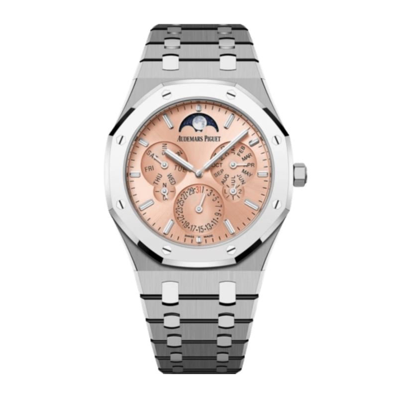 Photo of Royal Oak Perpetual Calendar Ultra Titanium Salmon Dial 41mm