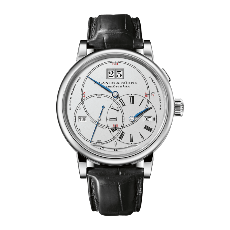 Photo of Richard Lange Perpetual Calendar "Terraluna" White Gold Silver Dial 45mm