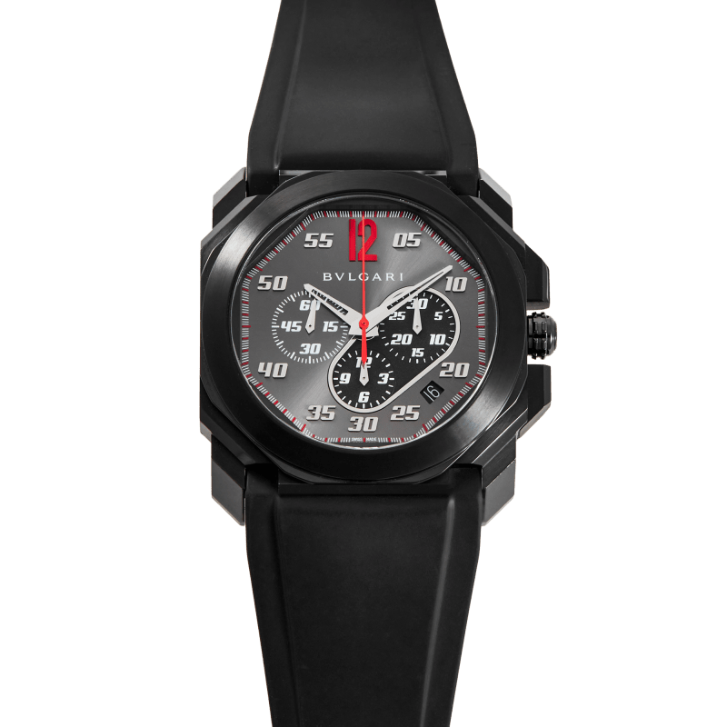 Photo of Octo Velocissimo Chronograph "Ken Okuyama" Steel Grey Dial 41mm