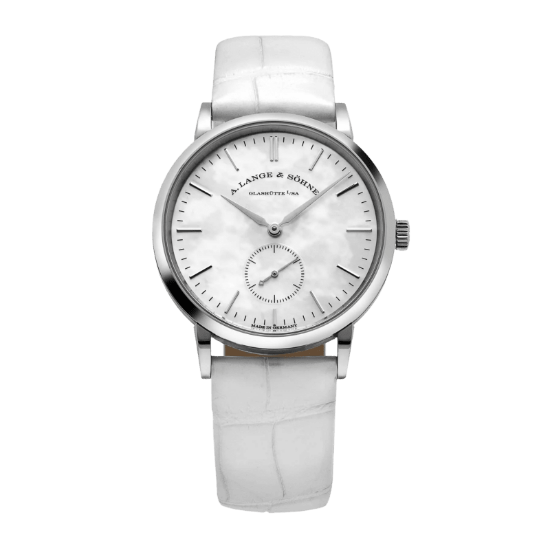 Photo of Saxonia White Gold White Dial 35mm