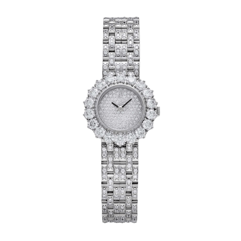 Photo of Classic Haute Joaillerie White Gold Diamond Pave Dial 23mm