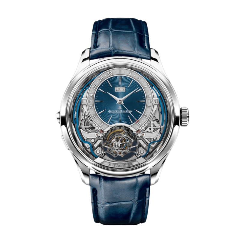 Photo of Master Grande Tradition Gyrotourbillon Westminster Perpetual White Gold Blue Dial 43mm