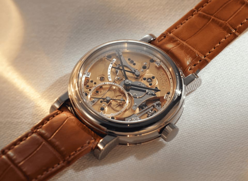 A Rare Roger Smith Series 2 Housed In A Prototype White Gold Case article image