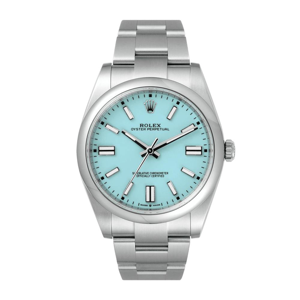 Photo of Oyster Perpetual 41 Turquoise blue