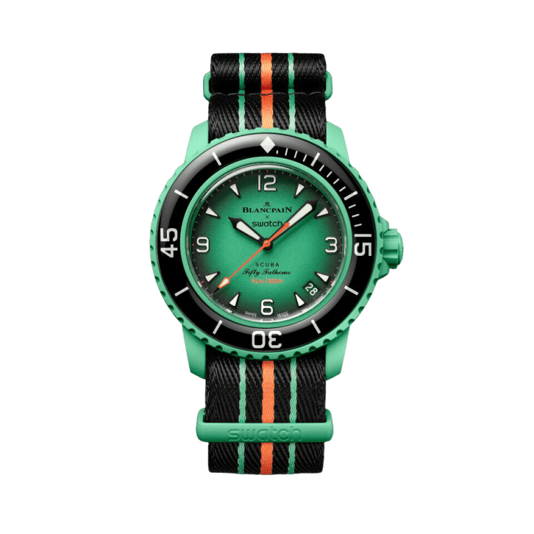 Photo of Blancpain X Swatch Fifty Fathoms Indian Ocean