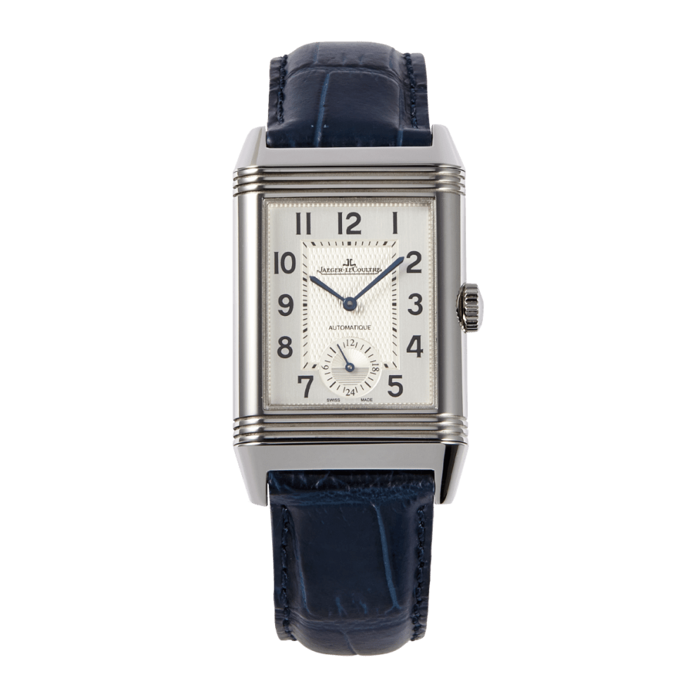 Photo of Reverso Classic Large Duoface Stainless Steel Silver Dial