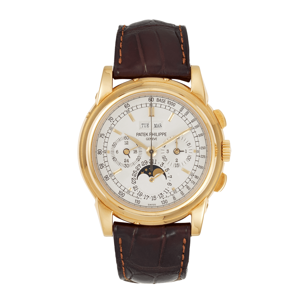 Photo of Grand Complications Perpetual Calendar Chronograph Yellow Gold White Dial