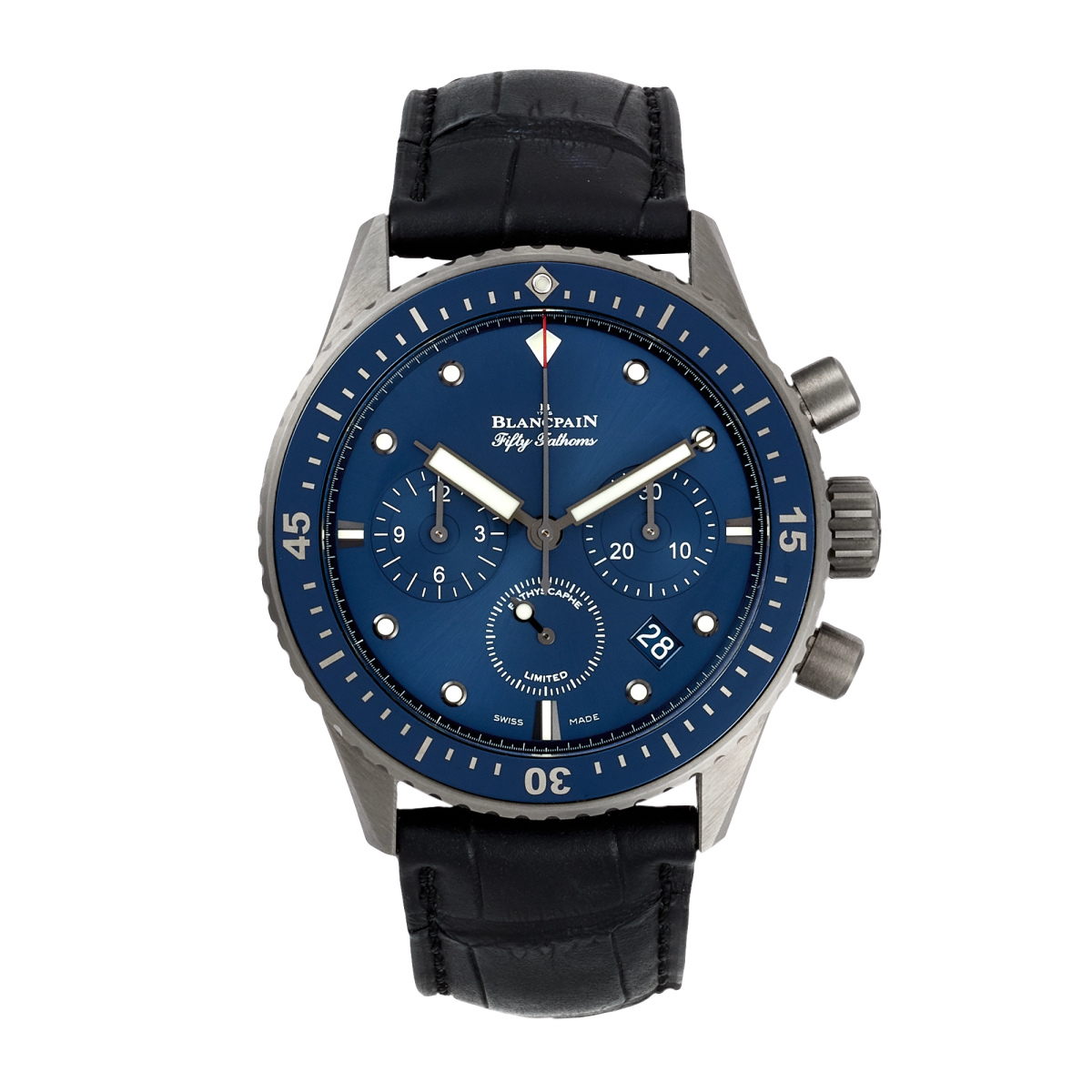 Fifty Fathoms Bathyscaphe Chronograph Flyback Ocean Commitment