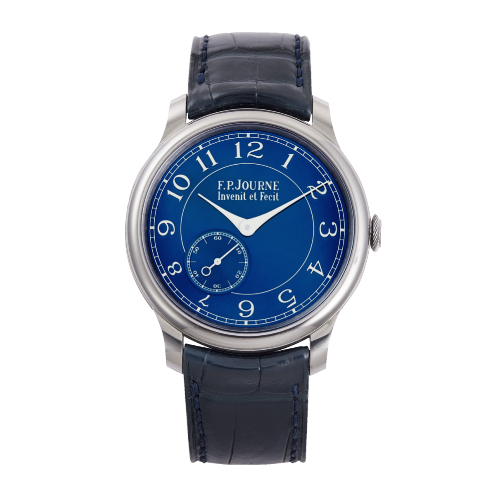 Chronometre Bleu 39 Tantalum Blue Dial