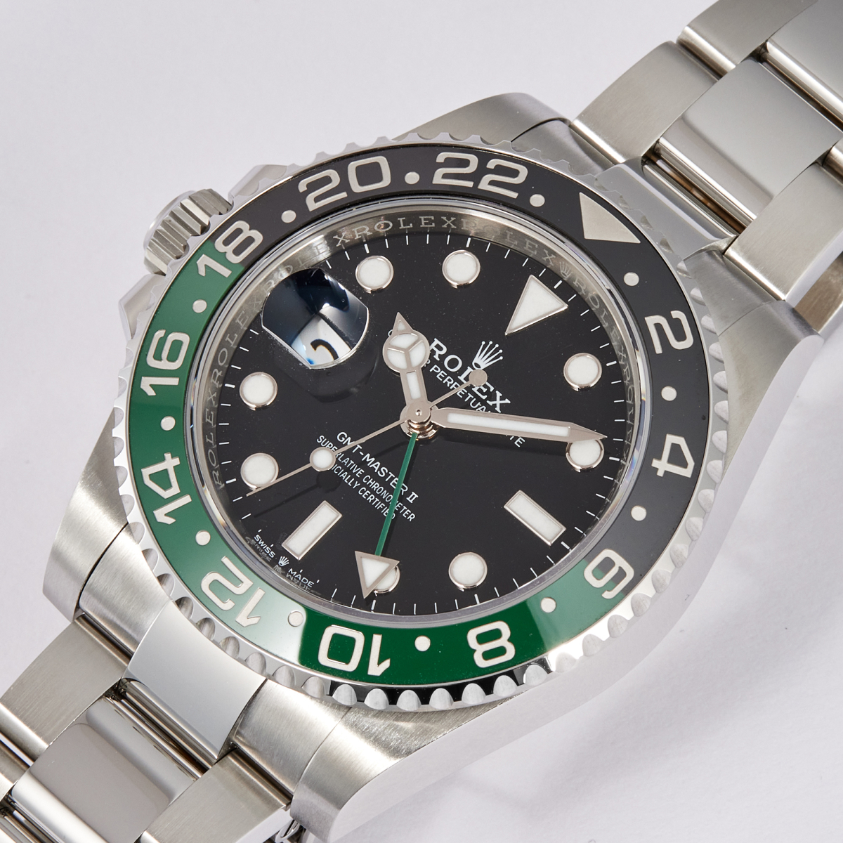 GMT-Master II Stainless Steel Black Dial "Sprite"