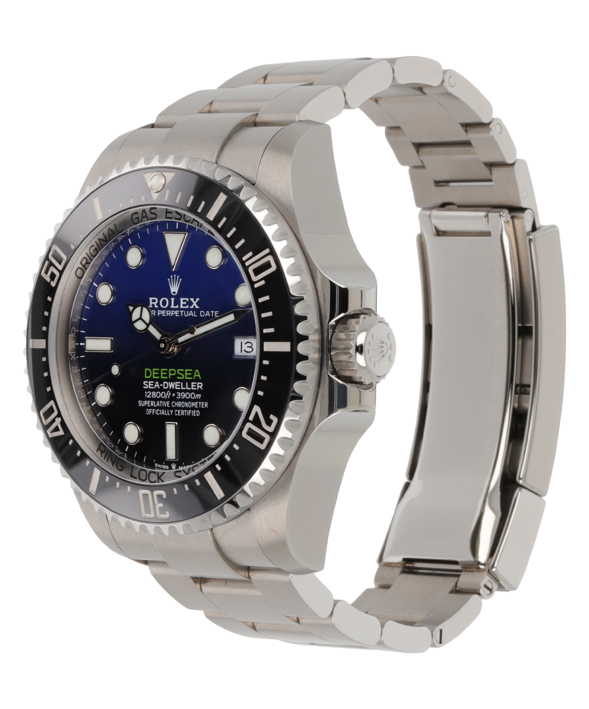 Sea-Dweller Deepsea D-Blue Titanium & Stainless Steel Blue Dial