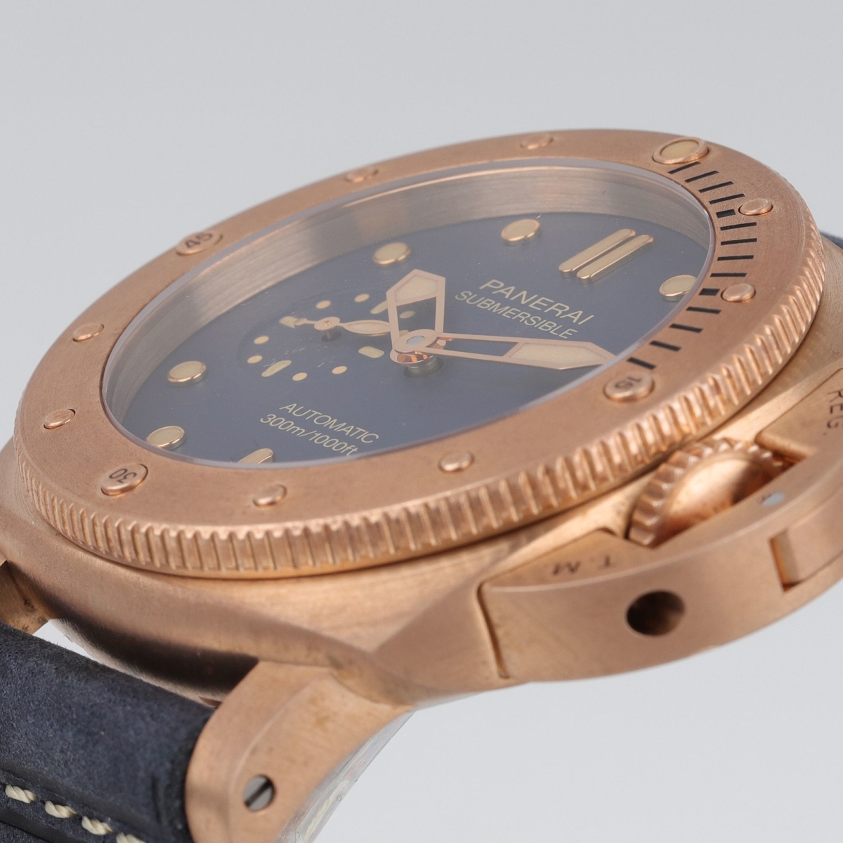 Luminor Submersible Bronzo Blu Abisso
