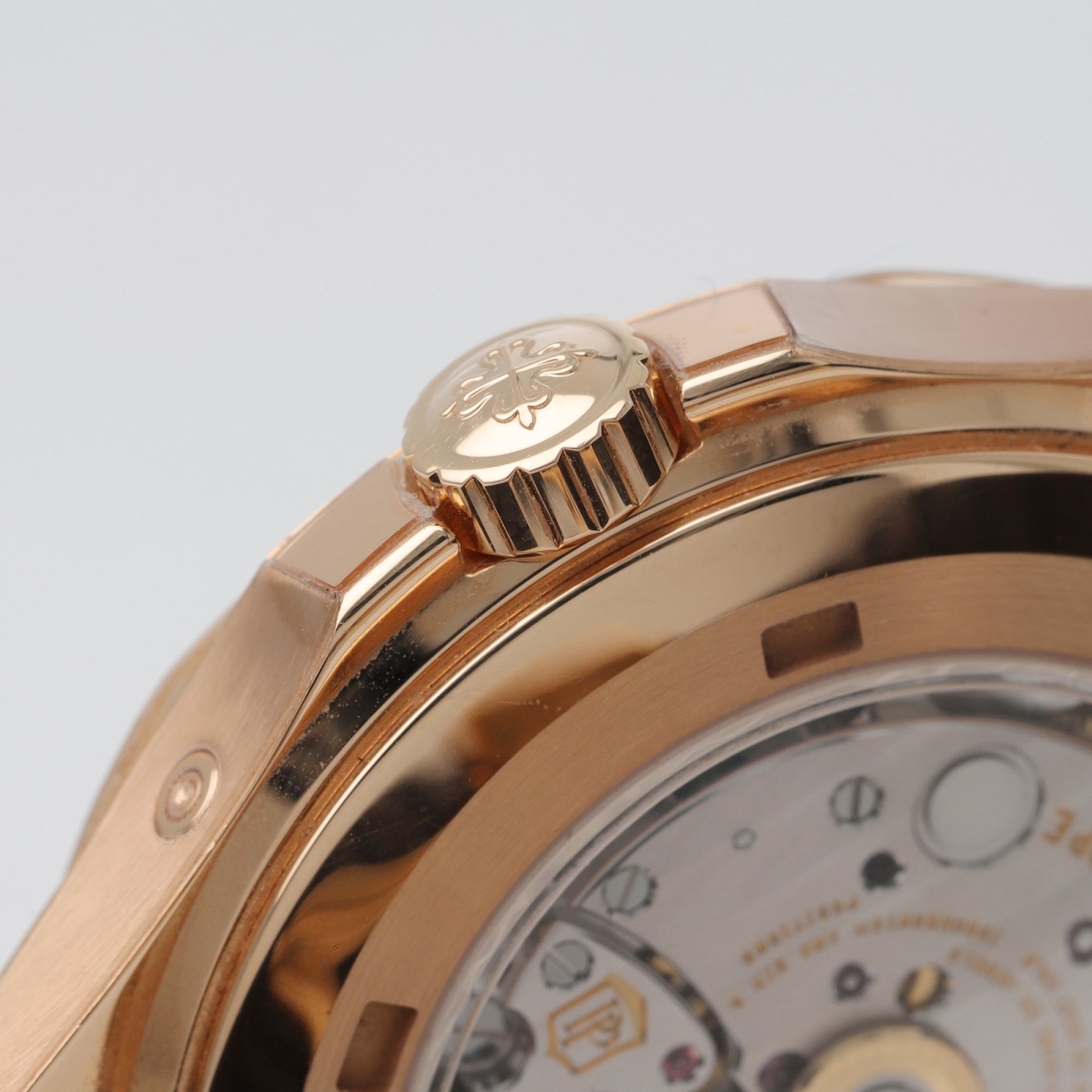 Aquanaut Travel Time Rose Gold Brown Dial