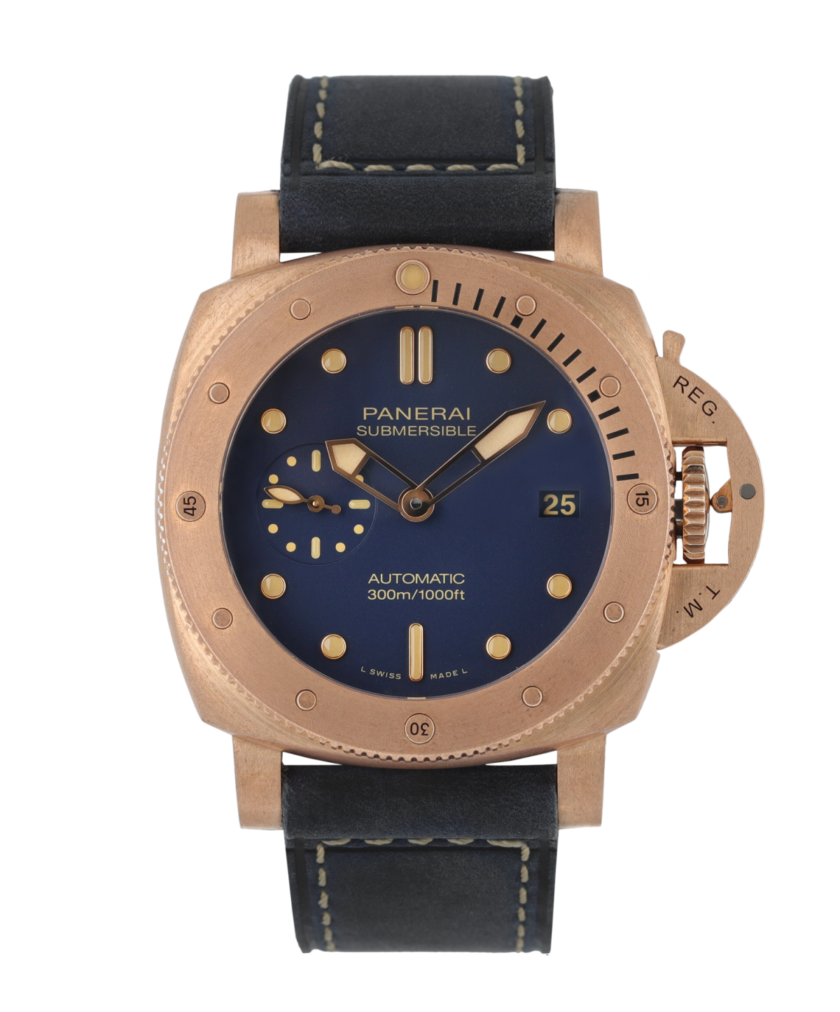 Luminor Submersible Bronzo Blu Abisso
