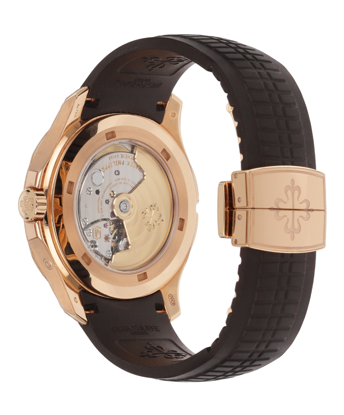 Aquanaut Travel Time Rose Gold Brown Dial