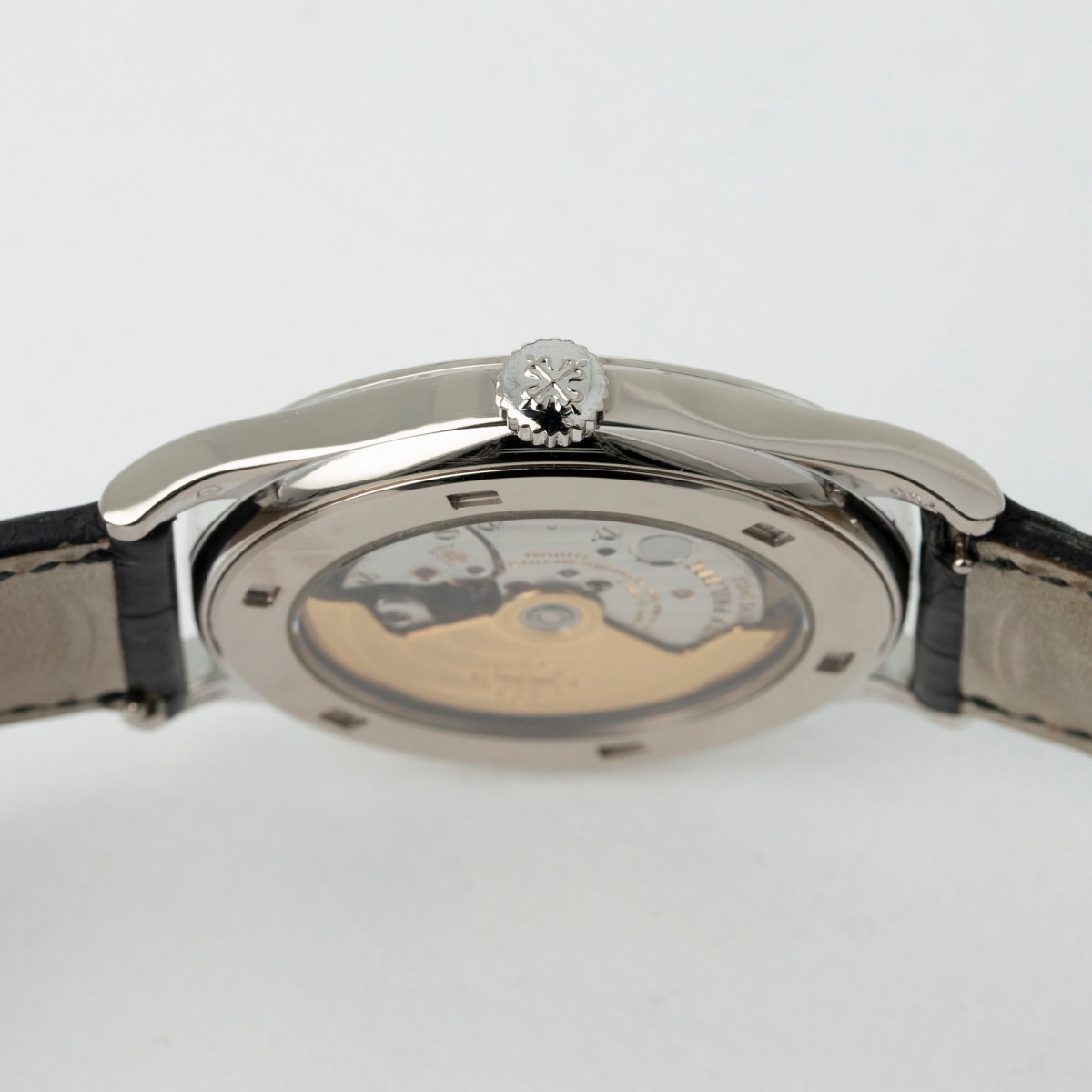 Calatrava 38 White Gold Silver Dial