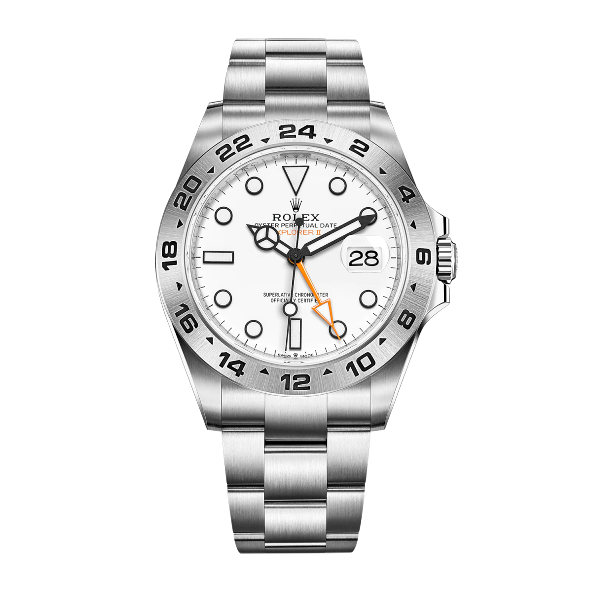 Explorer II Stainless Steel White Dial