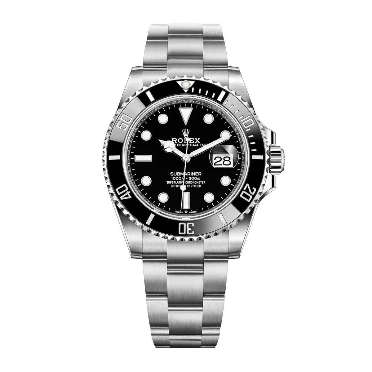 Submariner Date Stainless Steel Black Dial