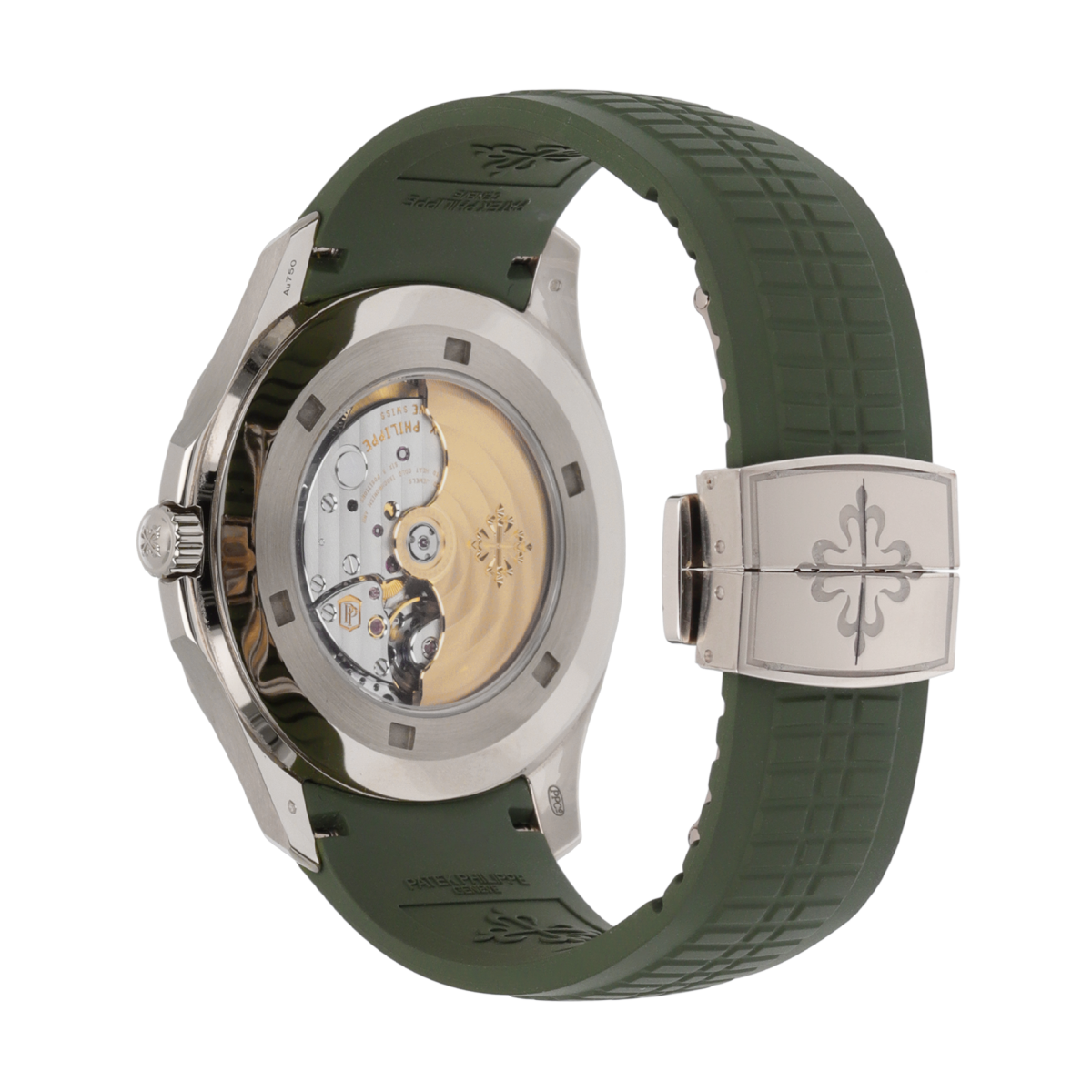 Aquanaut White Gold Green Dial 42mm